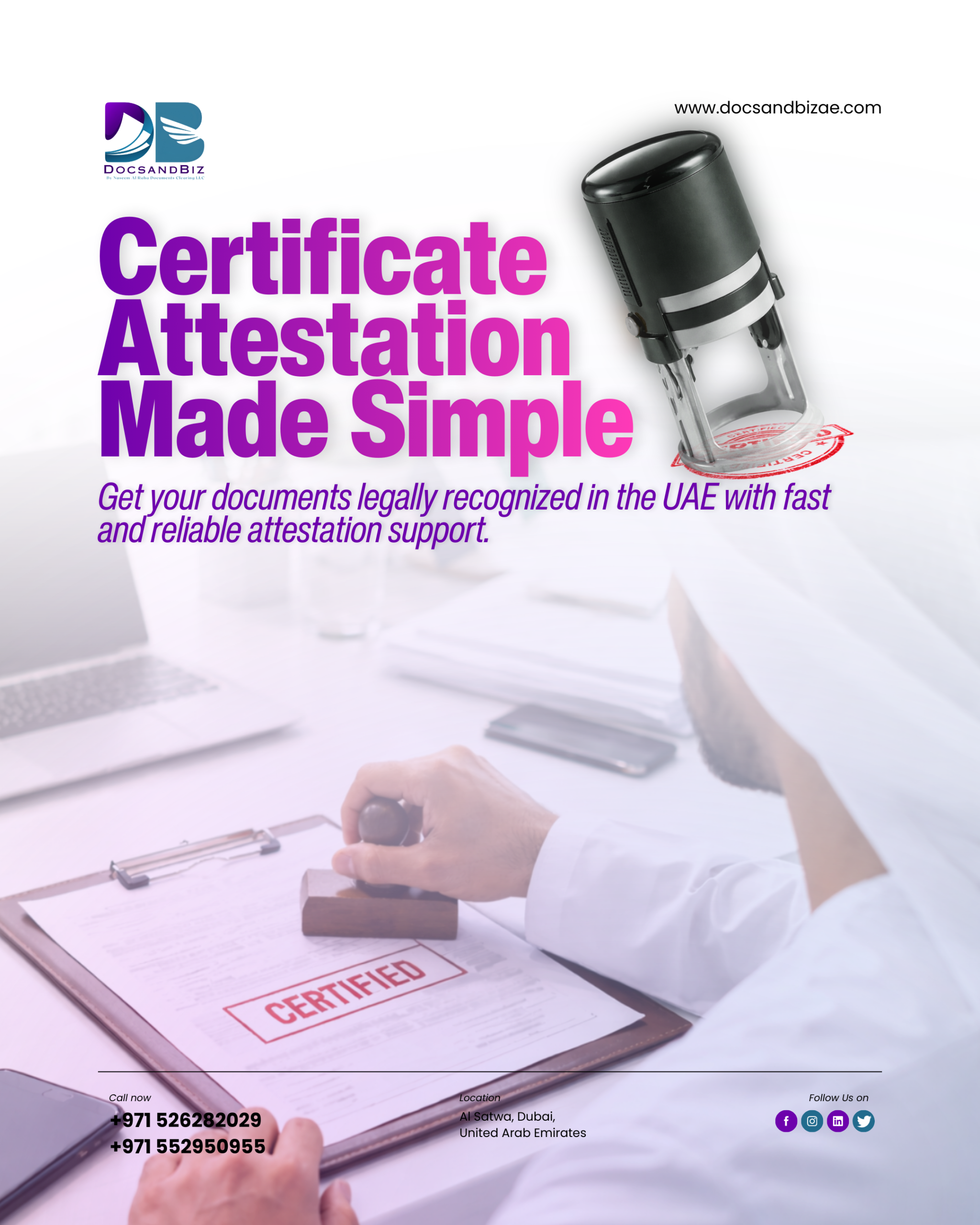 Certificate Attestation Made Simple